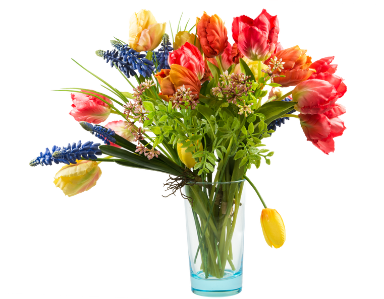 Flower Bouquet in Vase